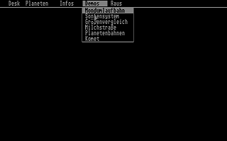 Weltall (Das) atari screenshot
